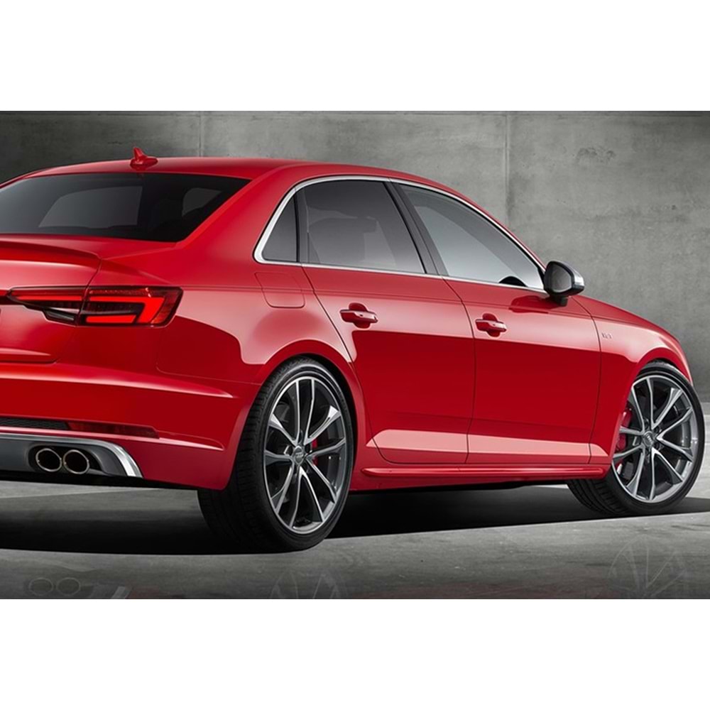 A4 B9 Sportback S Line Side Skirts Raw Surface Vacuum Plastic / 2016 - 2021