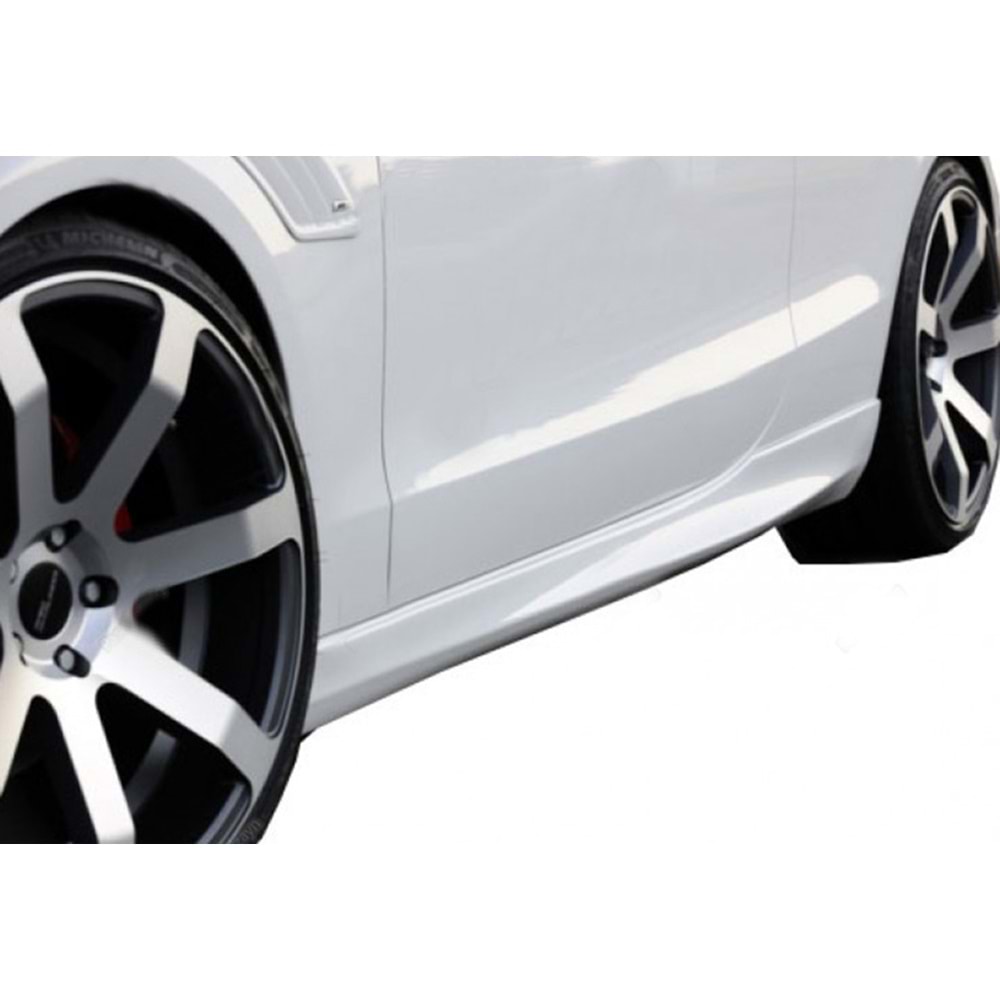 A5 B8 RS5 Side Skirts Raw Surface Vacuum Plastic / 2007-2016 (2 Door)