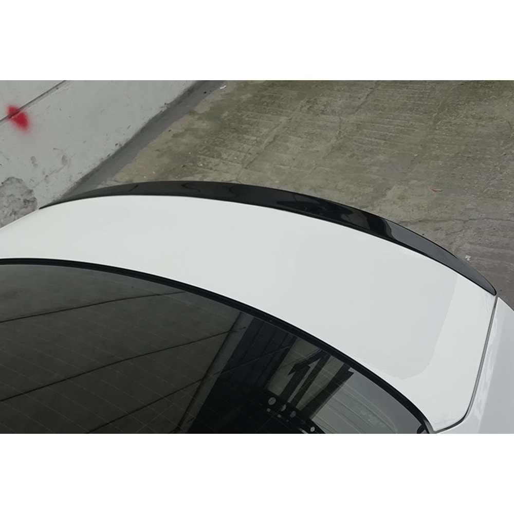 A5 B9 S5 Style Rear Trunk Spoiler Primer Painted Fiberglass / 2016 - 2021 (2 Doors)