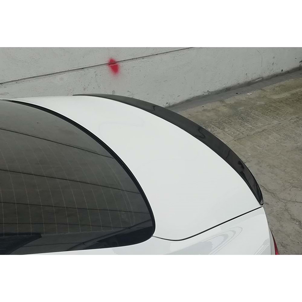A5 B9 S5 Style Rear Trunk Spoiler Primer Painted Fiberglass / 2016 - 2021 (2 Doors)