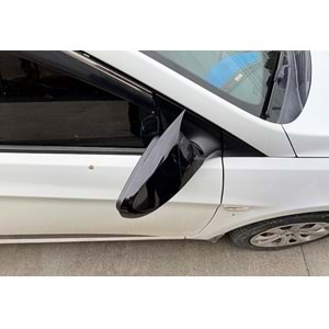 Accent Blue Batman Mirror Cover No Signal Piano Black / 2011-2018