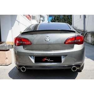 Astra J Sedan Rear Trunk RS Spoiler Primer Painted Fiberglass / 2011-2020