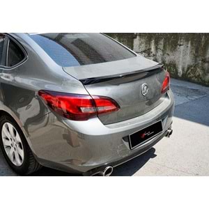 Astra J Sedan Rear Trunk RS Spoiler Primer Painted Fiberglass / 2011-2020