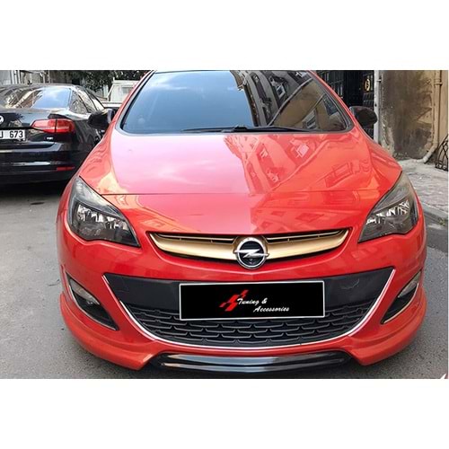 Astra J Rieger Model Front Lip Raw Surface Vacuum Plastic / 2011-2020