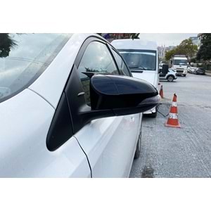 Avensis T270 Batman Mirror Cover Piano Black / 2015-2018