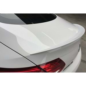 C205 C63 AMG Rear Trunk Spoiler Piano Black ABS / 2015-2019