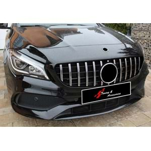 CLA C117 GTR Front Grille ABS / 2016-2019 (Chrome Line + Piano Black)