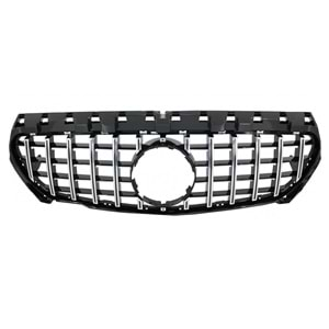 CLA C117 GTR Front Grille ABS / 2016-2019 (Chrome Line + Piano Black)