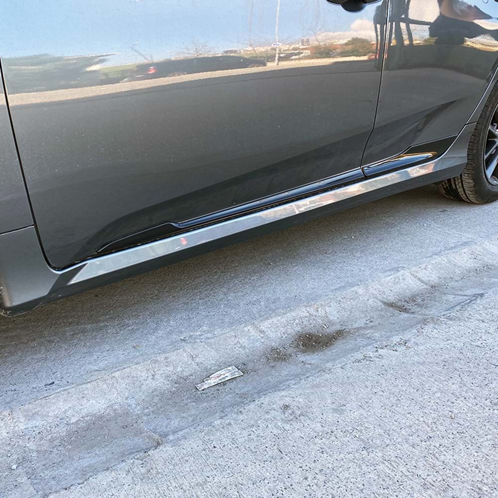 Civic FC5 Exterior Door Protector Raw Surface 3M Tape ABS / 2016-2021