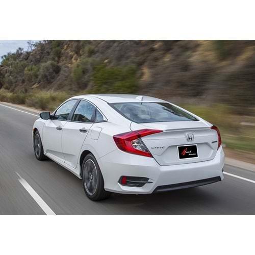Civic FC5 RS Style Rear Trunk Spoiler Raw ABS / 2016-2021