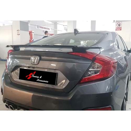 Civic FC5 Rear Trunk WT Spoiler Raw ABS / 2016-2021