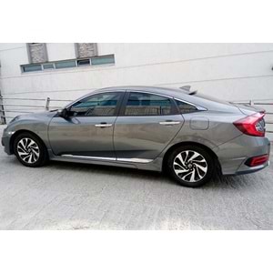 Door Protector, Oem St./wh. Logo, Chrm.-Plating/ABS, 3M Tape, Set