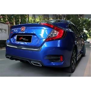 Civic FC5 2016 Diffuser Trend A2 Matte Black ABS