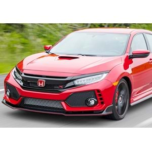 Civic FC5 TypeR Front Grille Piano Black ABS / 2016-2018