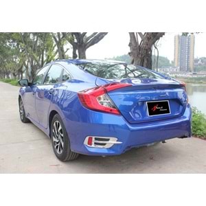 Civic FC5 Krom Kaplama Sis Lambası Çerçevesi ABS / 2016-2021