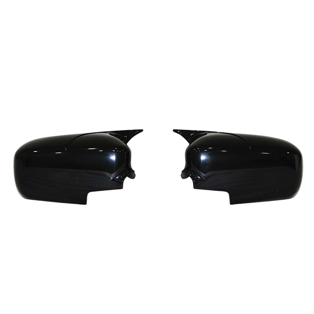 Civic Batman Mirror Cover Piano Black / 2002-2005