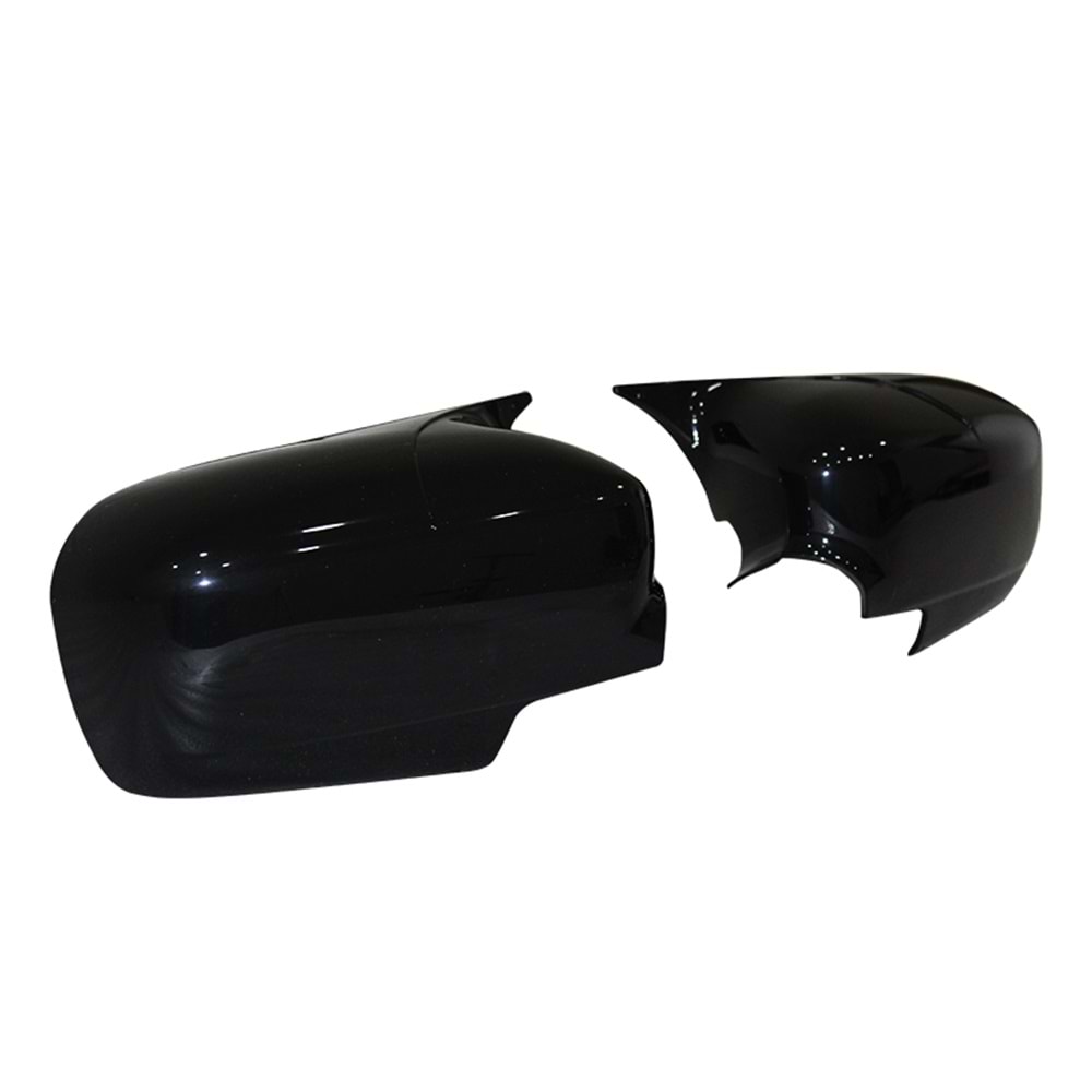 Civic Batman Mirror Cover Piano Black / 2002-2005