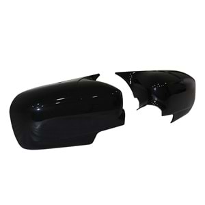 Civic Batman Mirror Cover Piano Black / 2002-2005