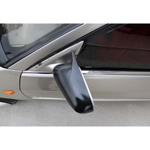 Civic Batman Mirror Cover Piano Black / 2002-2005