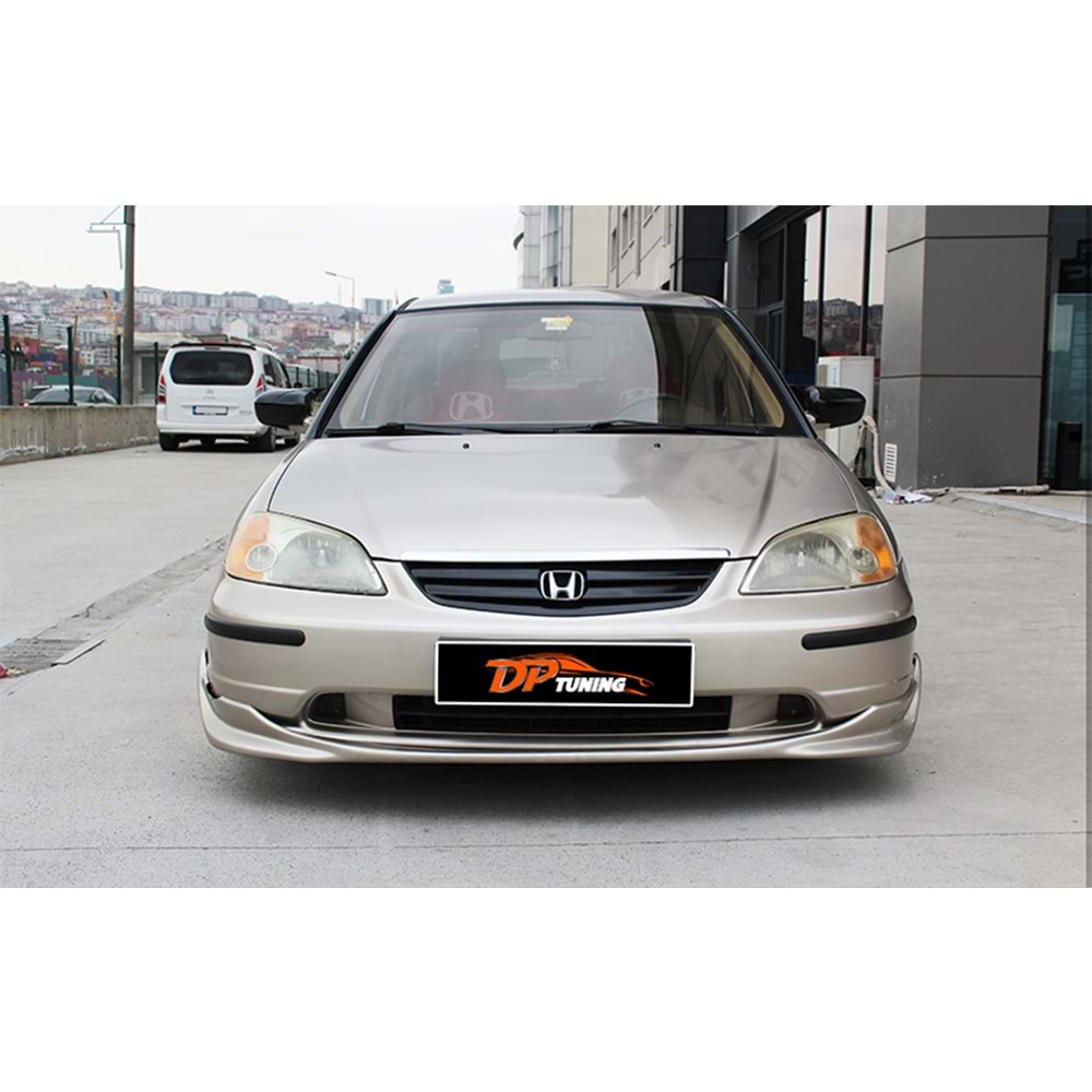 Civic Batman Mirror Cover Piano Black / 2002-2005