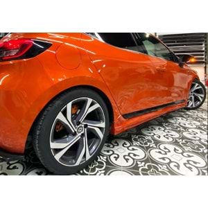 Clio 5 Sport Side Skirts Raw Surface Vacuum Plastic / 2019 -