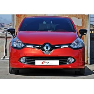 Clio 4 Sport Front Lip Raw Vacuum Plastic / 2012-2016