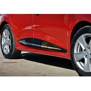 Clio 4 Sport Side Skirts Raw Surface Vacuum Plastic / 2012-2019