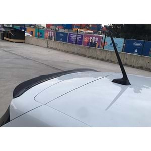Clio 5 Max Rear Cap Spoiler Piano Black Vacuum Plastic / 2019 - up