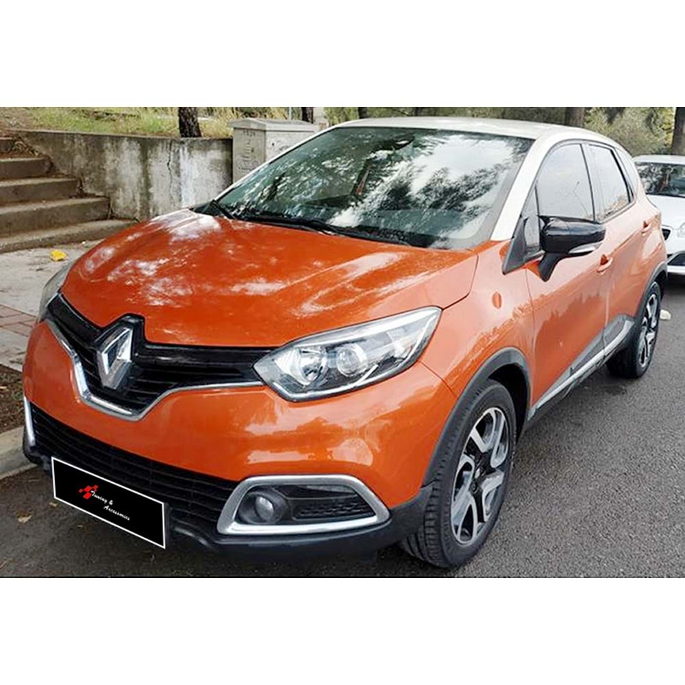 Captur Batman Mirror Cover Piano Black / 2013-2019