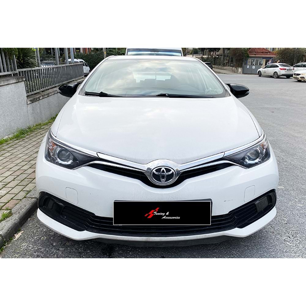 Corolla Batman Mirror Cover Piano Black / 2013-2018