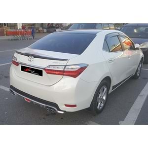 Corolla E170 Race B1 Diffuser Matte + Gray ABS / 2013-2018