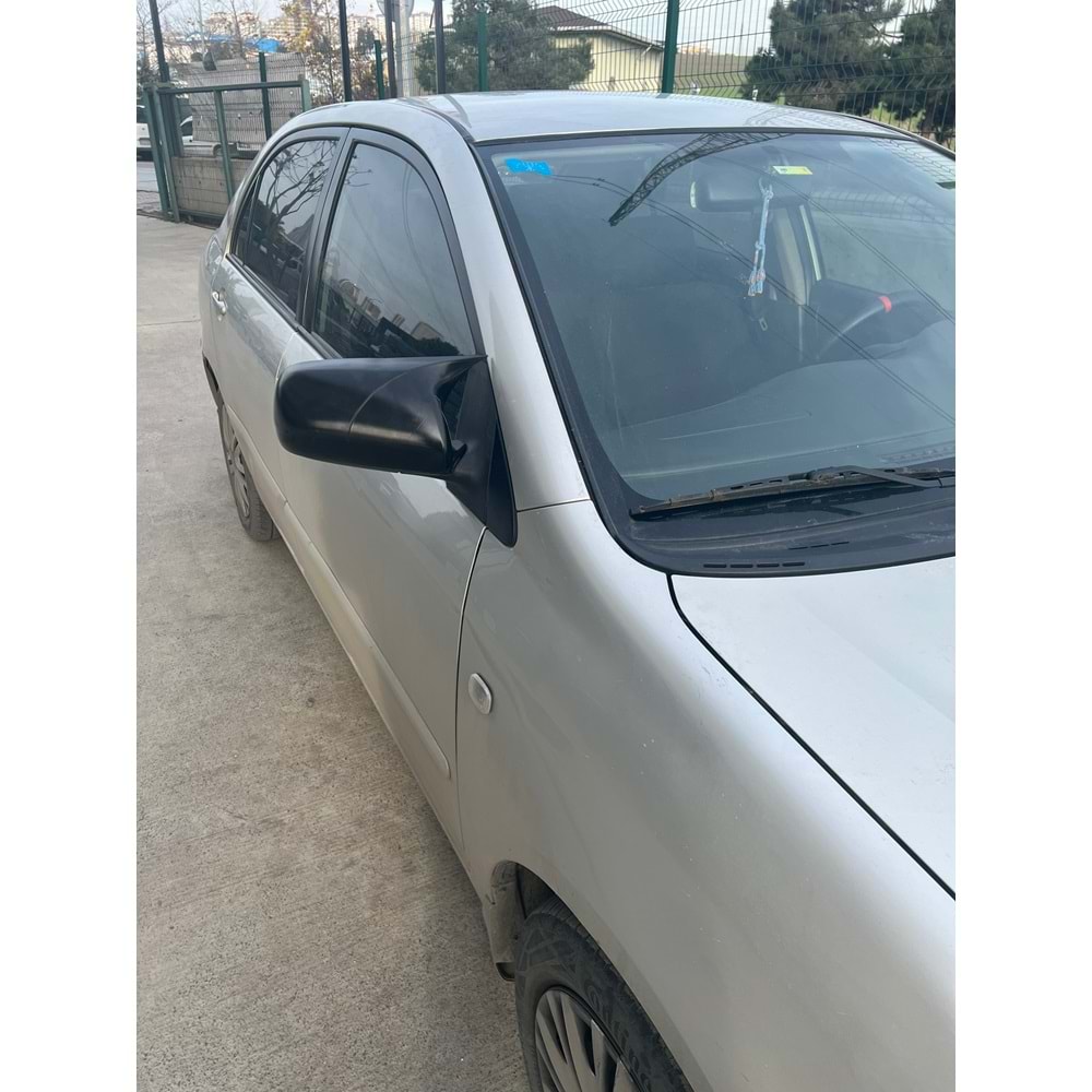 Corolla E120 Batman Mirror Cover Without Signal Piano Black Mirror Cover / 2002 - 2006