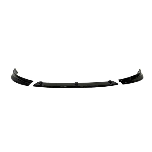 Corsa F Race Style 3 Piece Front Lip Piano Black Vacuum Plastic / 2019 -