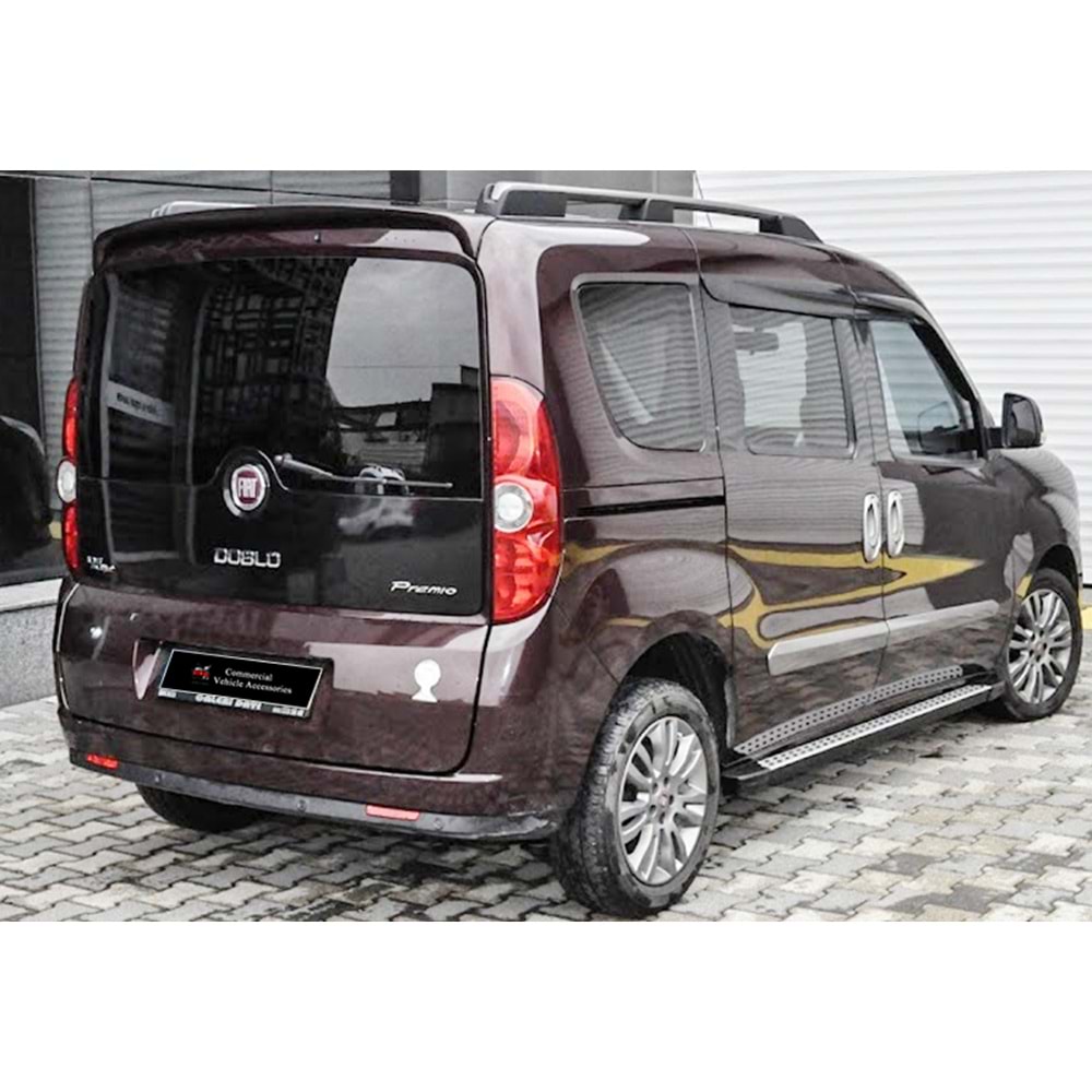 Doblo Sport Roof Spoiler Primer Painted Fiberglass / 2010 - 2021