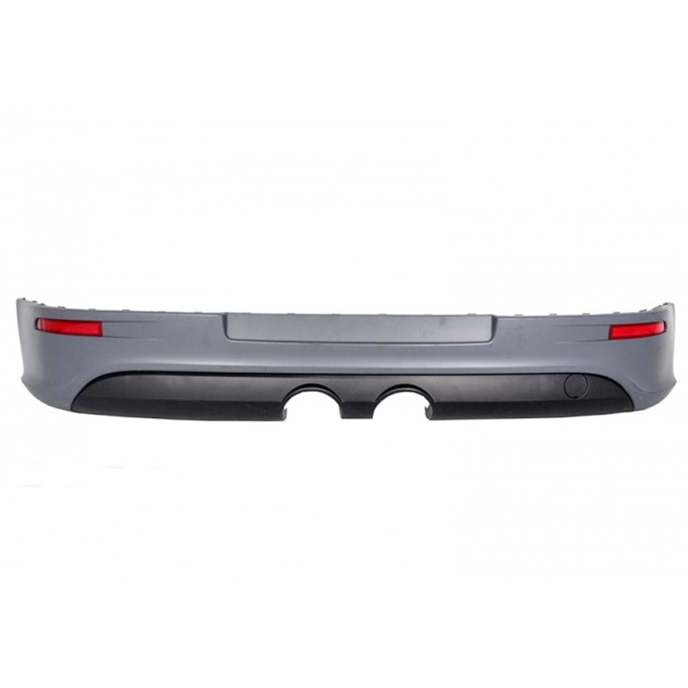 Golf 5 R32 Style Rear Bumper Extension Raw Surface ABS / 2003-2009
