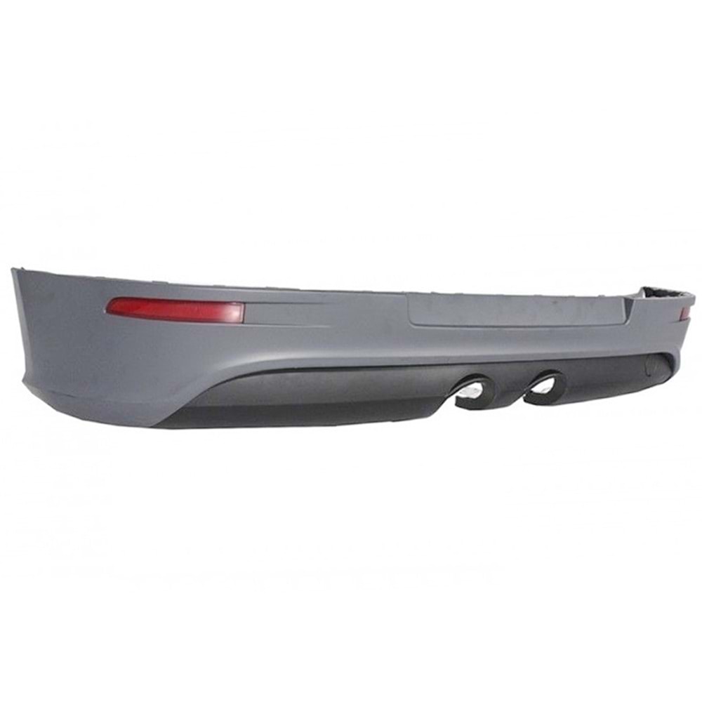 Golf 5 R32 Style Rear Bumper Extension Raw Surface ABS / 2003-2009