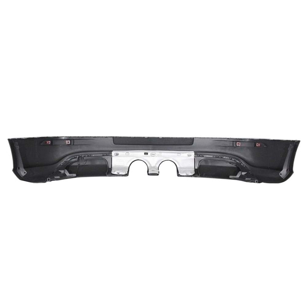 Golf 5 R32 Style Rear Bumper Extension Raw Surface ABS / 2003-2009