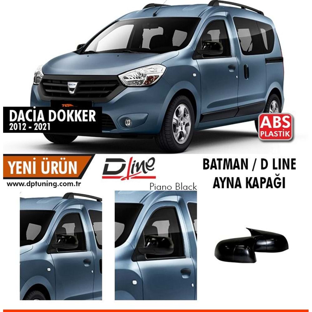 Dokker Batman Mirror Cover Piano Black / 2012 - 2021