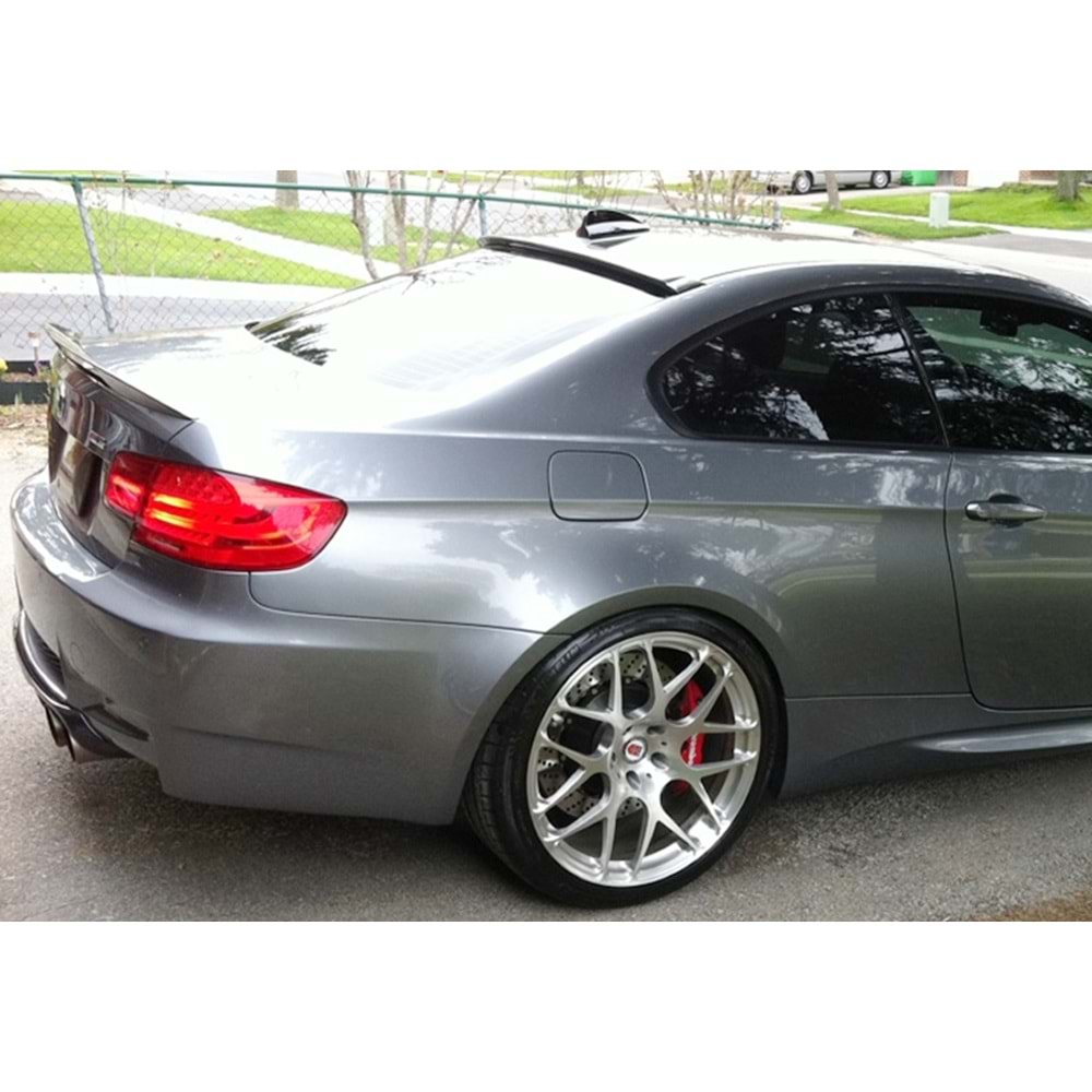 E92 ACS Style Roof Spoiler Piano Black ABS / 2006-2013
