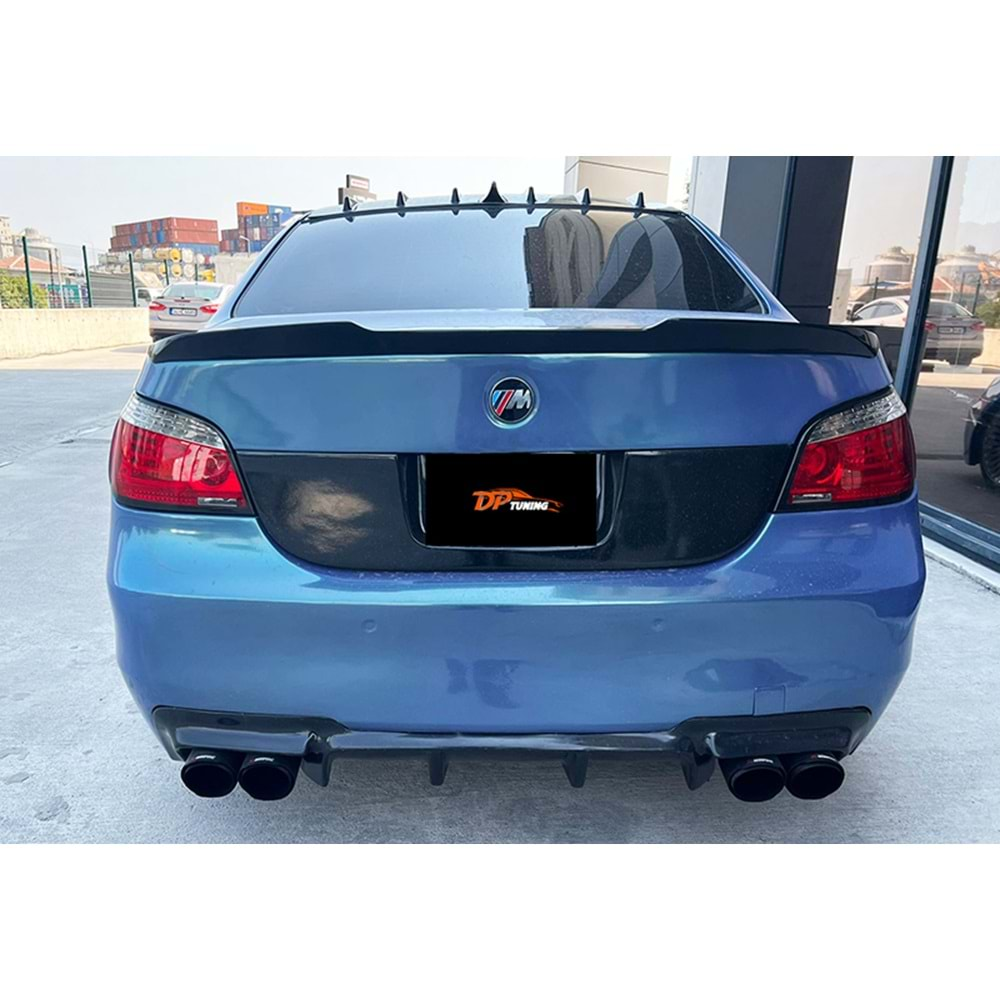 E60 M4 Rear Trunk Spoiler Primer Painted Fiberglass / 2003-2010