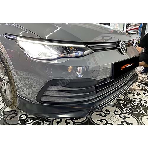 Golf 8 Front Lip Raw Surface Vacuum Plastic / 2019 -