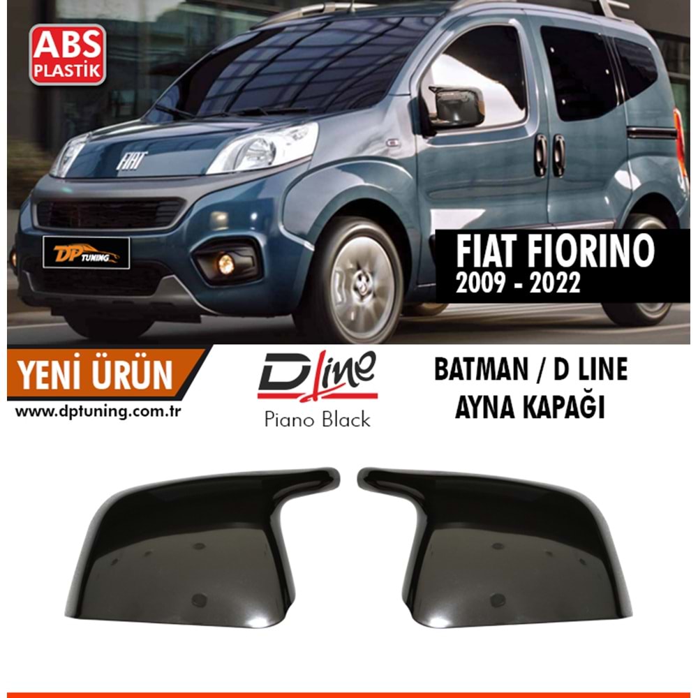Fiorino Batman Mirror Cover Piano Black / 2008-2022
