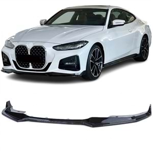 G22 M Performance Front lip Piano Black ABS / 2020 After (3 Piece)