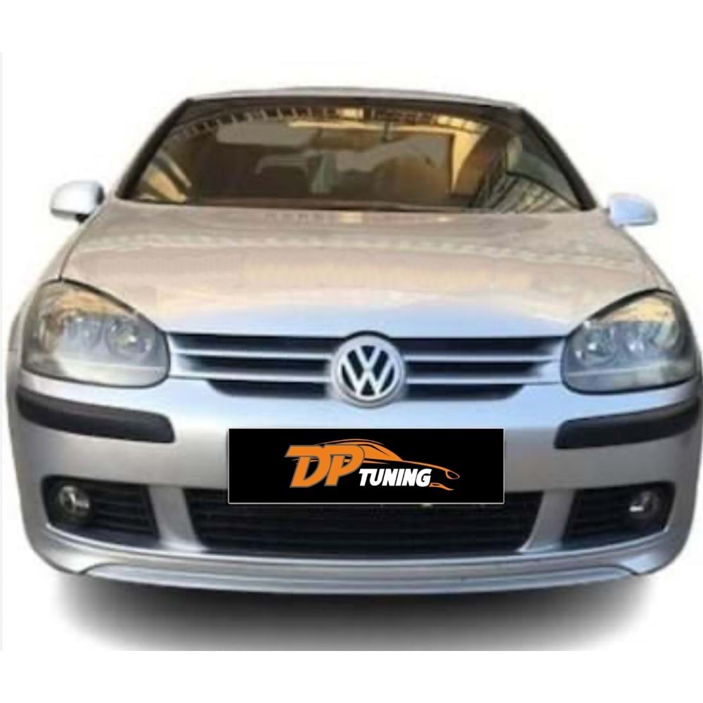 Golf 5 Front Lip Standart Bumper Vacuum Plastic / 2003-2009
