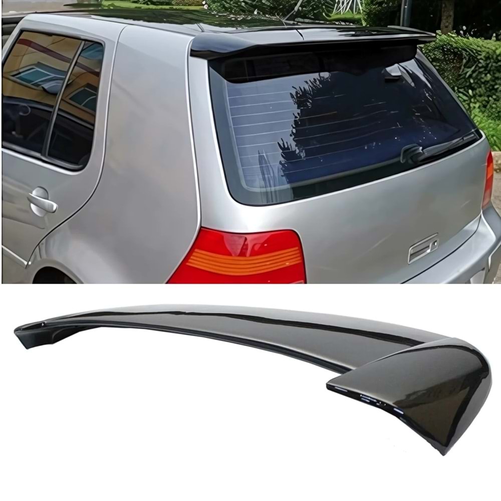 Golf 4 Roof Sport Spoiler Piano Black ABS / 1997-2003