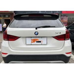 X1 E84 Rear Roof Spoiler Piano Black ABS / 2012 - 2015
