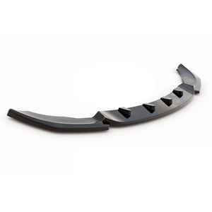 E46 Coupe M Sport / Technic Max V2 Front Lip Piano Black Vacuum Plastic / 2003-2006
