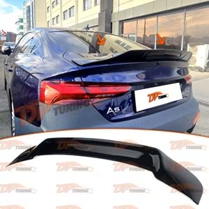 A5 B9 R Style Spoiler Piano Black ABS / 2016-2021