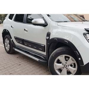 Duster 2 Crosspack Door Cover Matte Black Vacuum Plastic / 2018 After