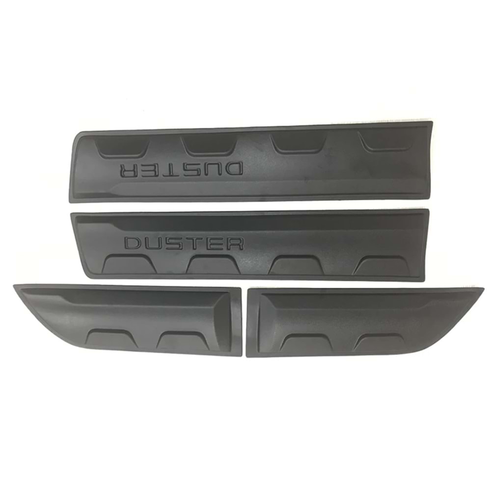 Duster 2 Crosspack Door Cover Matte Black Vacuum Plastic / 2018 After